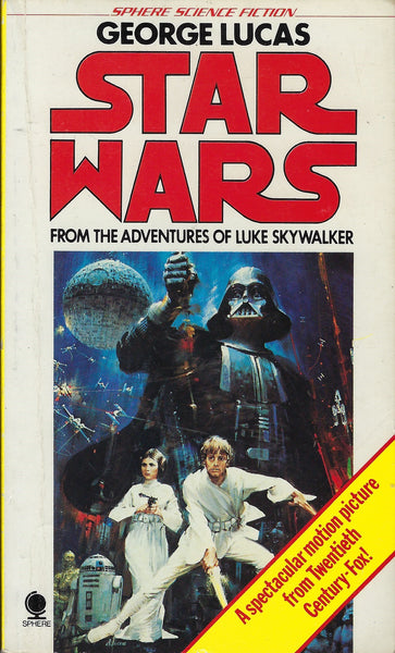 The cover of Star Wars From the Adventures Of Luke Skywalker with art by John Berkey