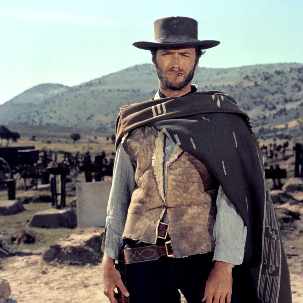 Clint Eastwood in poncho
