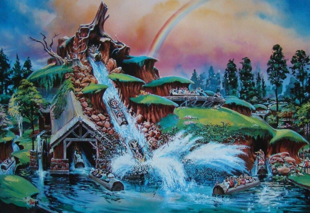 An example of Dan Goozee's work for Walt Disney Imagineering