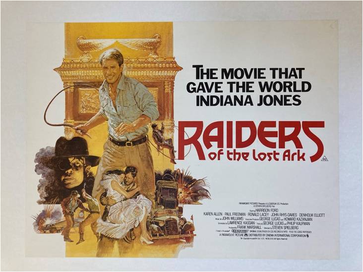 Raiders of the Ark, now linen-backed