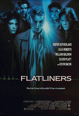 An original movie poster for the film Flatliners by John Alvin