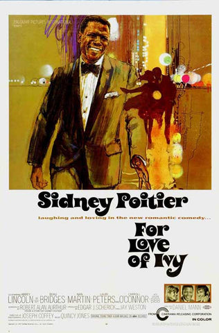 An original movie poster for the film For Love of Ivy