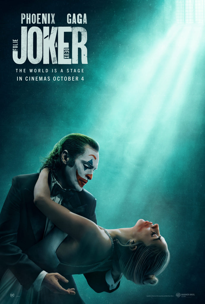 An original movie poster for the film Joker Folie A Deux / Joker 2