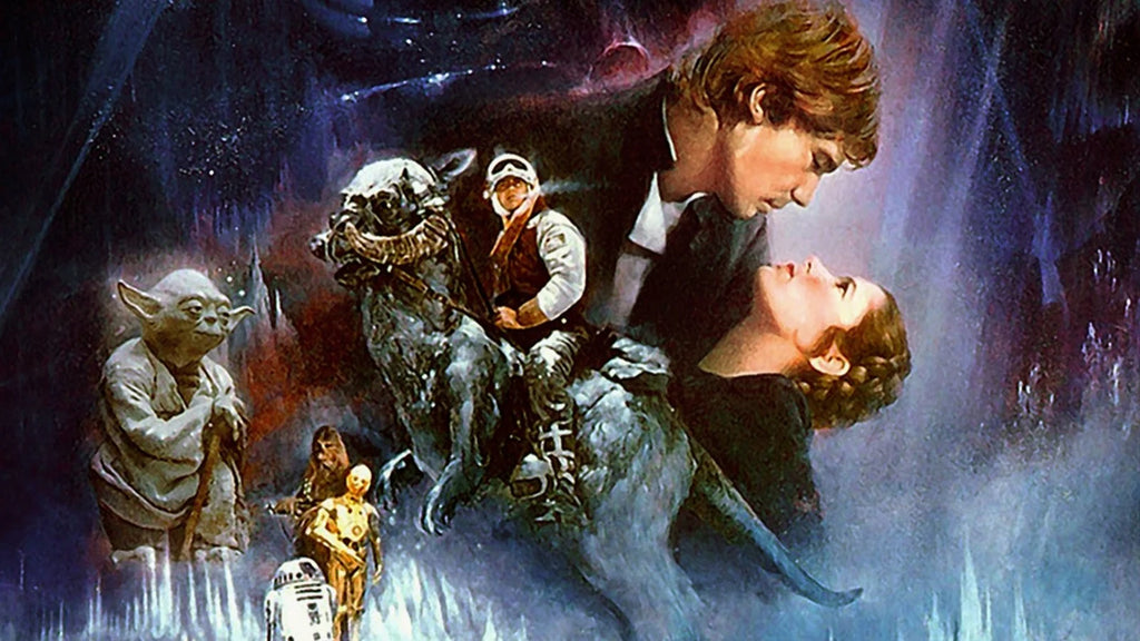 GWTW style poster for The Empire Strikes Back by Roger Kastel