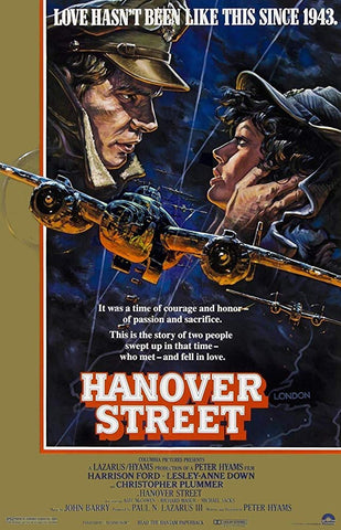 An original movie poster for Hanover Street by John Alvin
