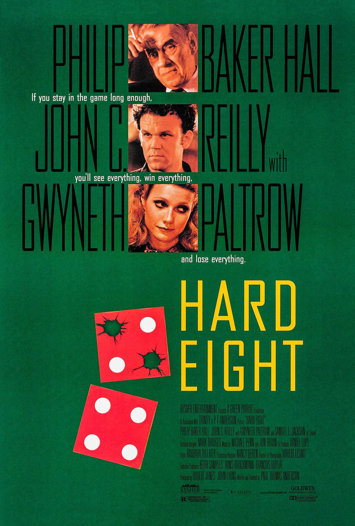 An original movie poster for the film Hard Eight