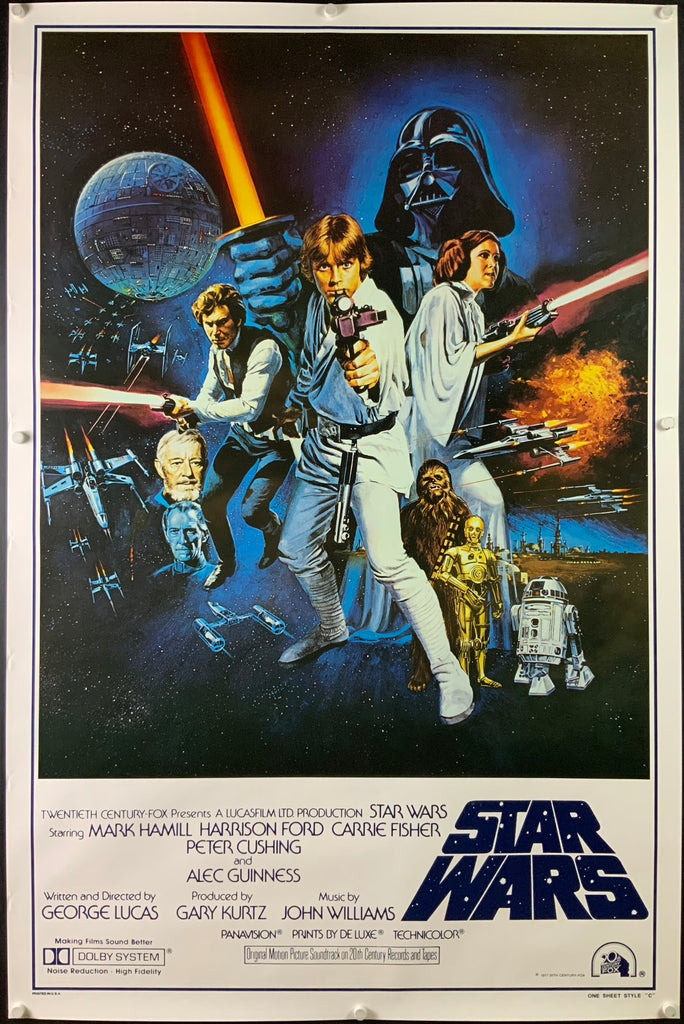 A Fake Star Wars Style C Movie Poster