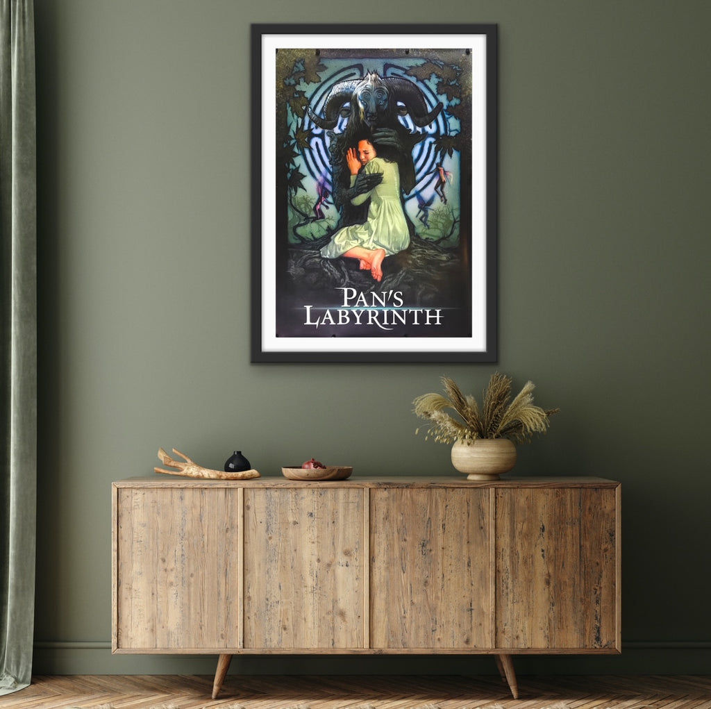 Drew Struzan's unused movie poster for the del Toro film Pan's Labyrinth