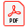 An Adobe PDF logo