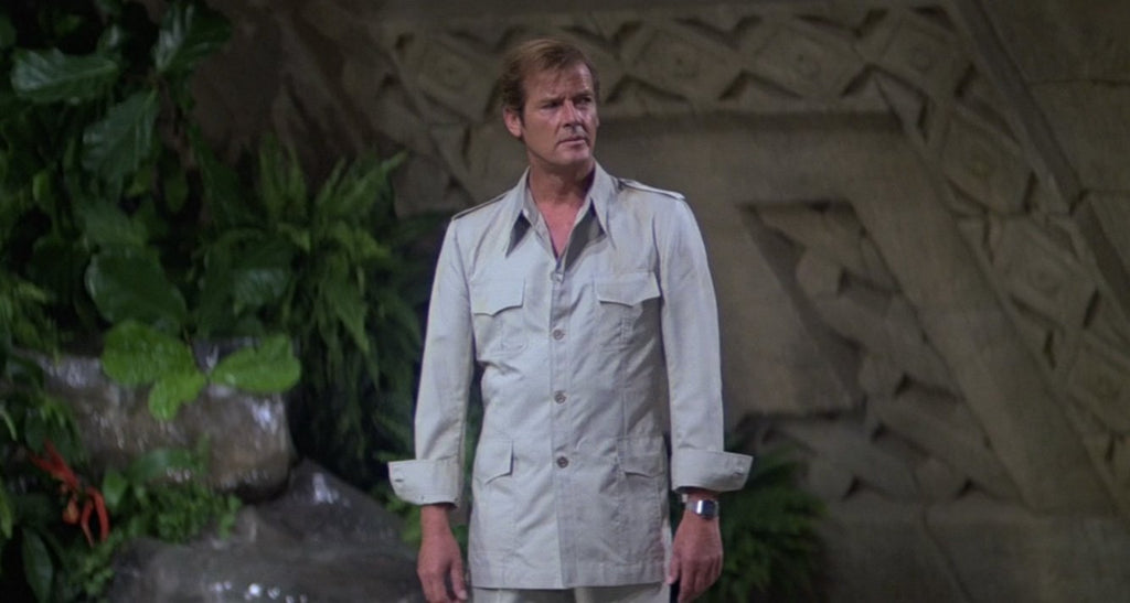 Roger Moore in Safari Suit