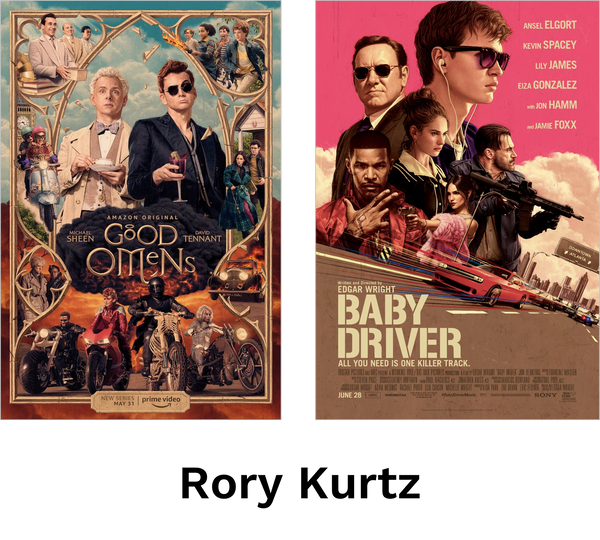 Movie posters by Rory Kurtz