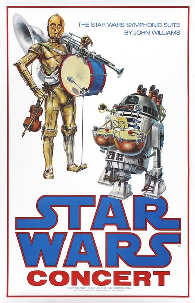 The Star Wars Concert poster by John Alvin