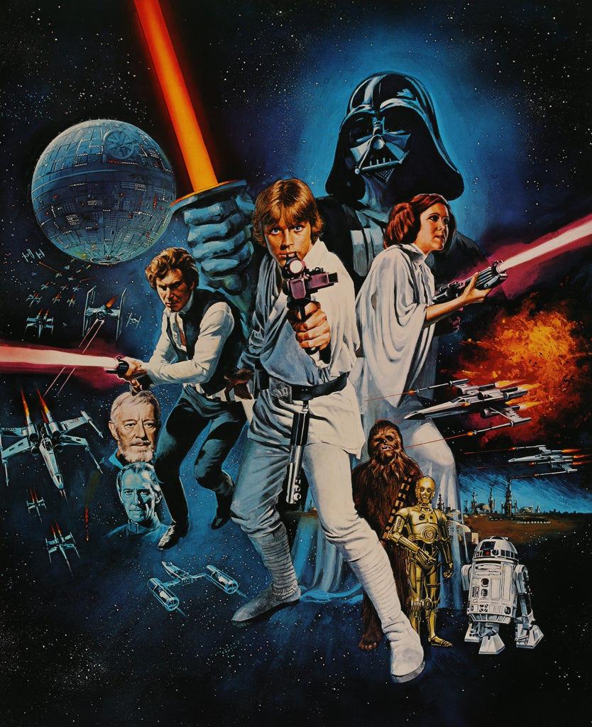 Rusteloos maak een foto Sta op Is My Star Wars Poster Real? – Art of the Movies