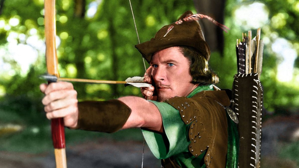 A still from the film The Adventures of Robin Hood