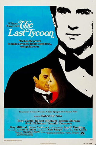 An original movie poster by Richard Amsel for the film The Last Tycoon