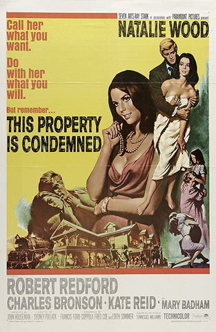 A movie poster by Frank McCarthy for the film This Property Is Condemned
