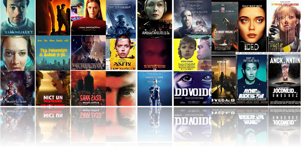 AI generated movie posters