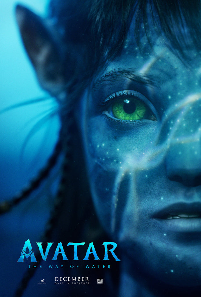 An original teaser movie poster for the James Cameron film Avatar : The Way of Water