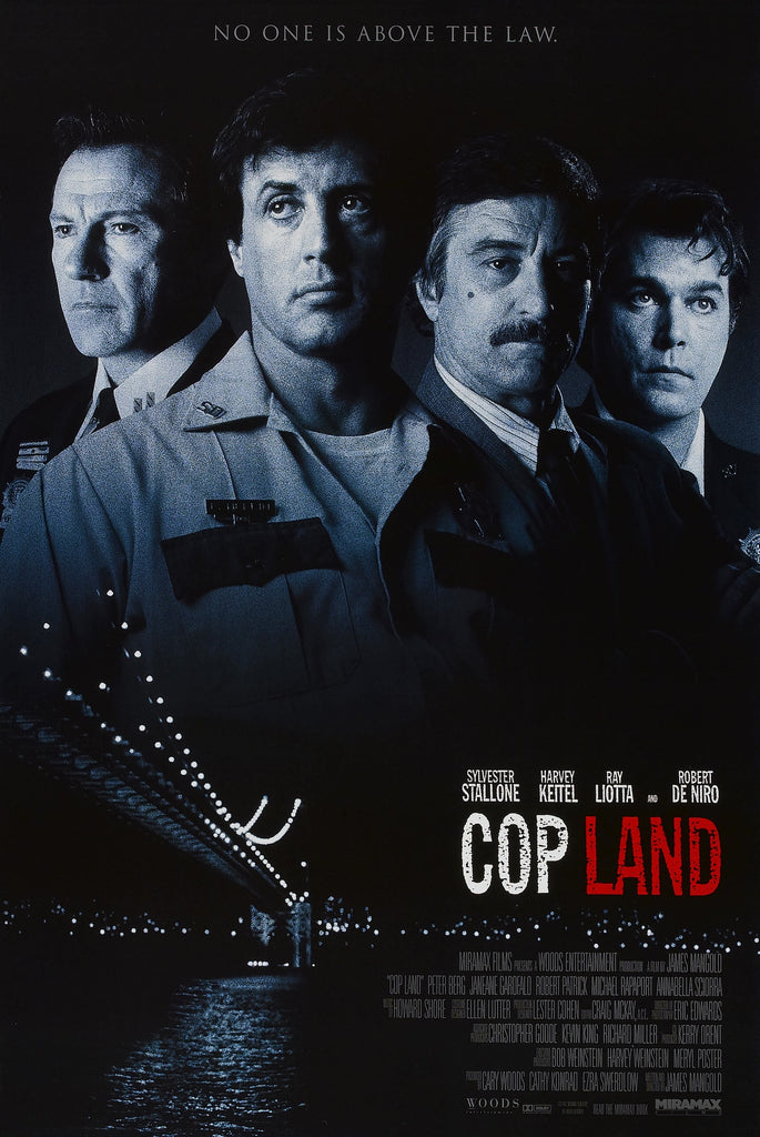 An original movie poster for the film Cop Land