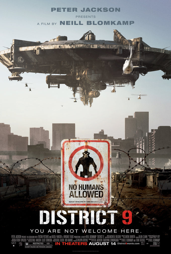 An original cinema / movie poster for the film District 9