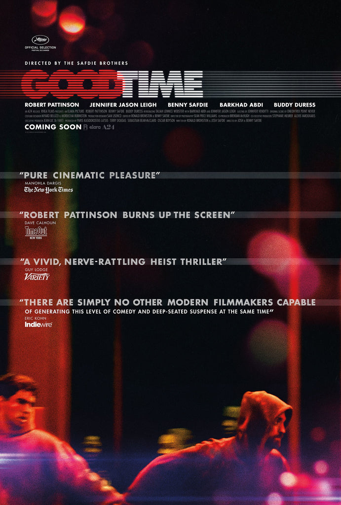 An original movie poster for the film Good Time