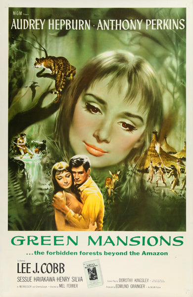 Joseph Smith's movie poster for the film Green Mansions