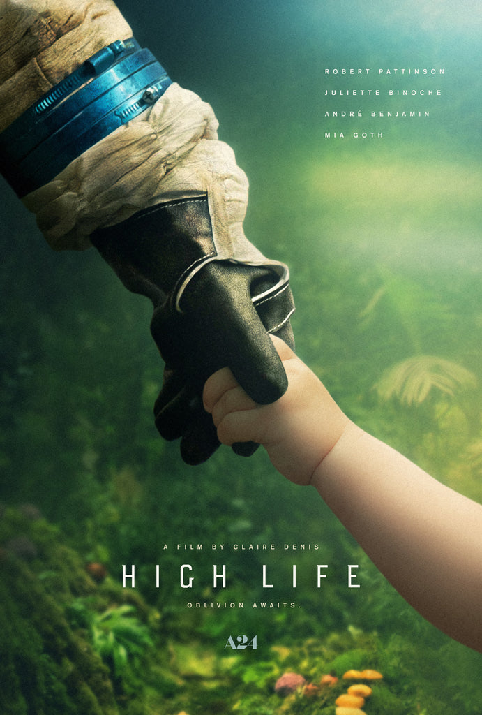 An original movie poster for the film High Life