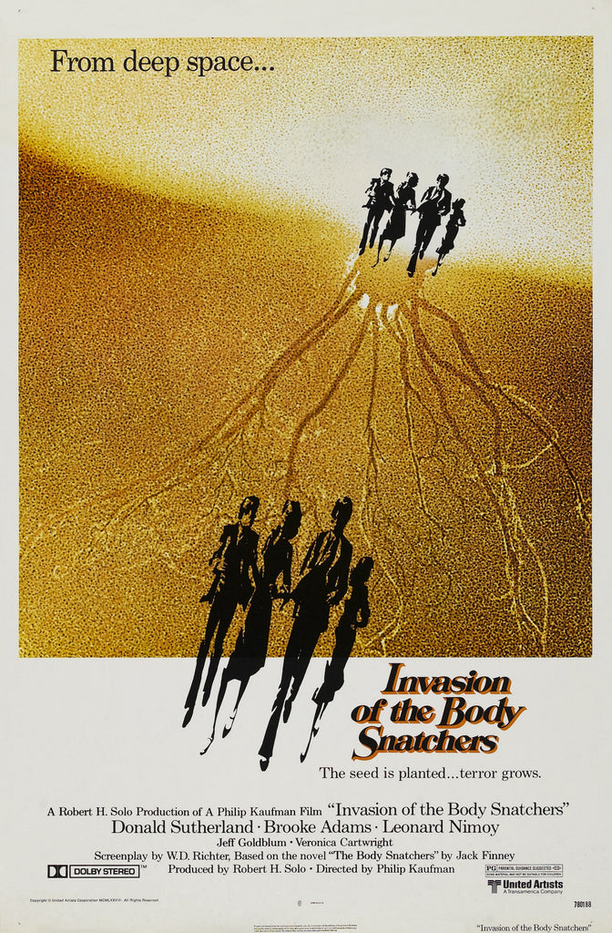 An original cinema/ movie poster for the film Invasion of the Body Snatchers