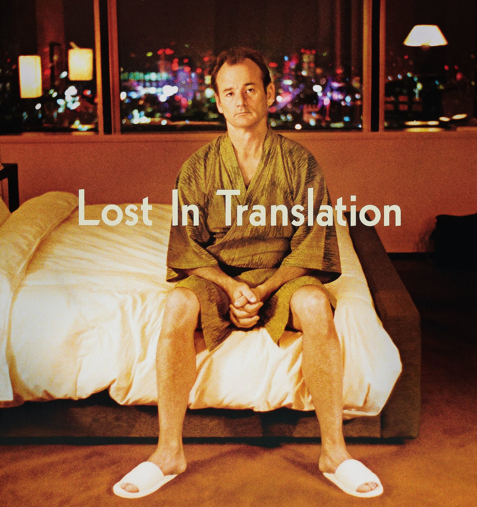 An original movie poster for the film Lost In Translation