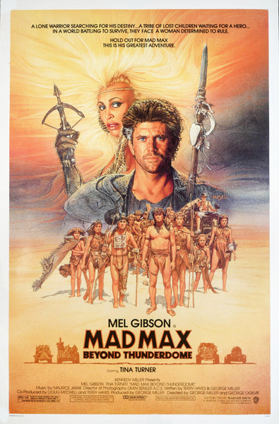 Richard Amsel's movie poster for the film Mad Max Beyond Thunderdome