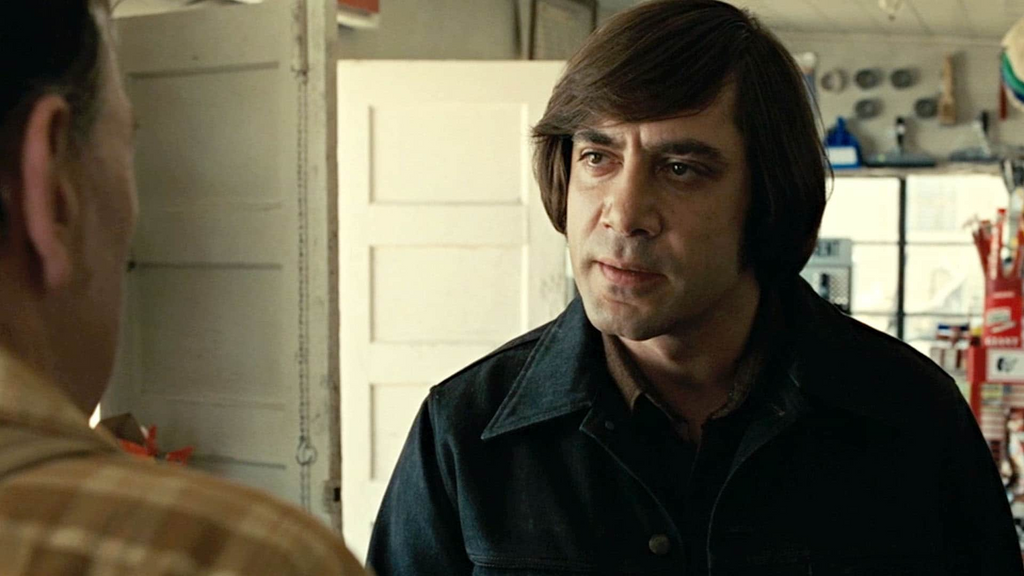 A scene from the Coen Brothers film No Country For Old Men