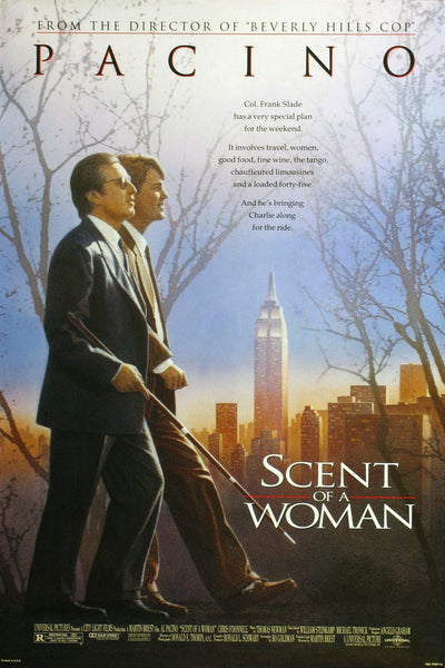 An original movie poster for the film Scent of a Woman