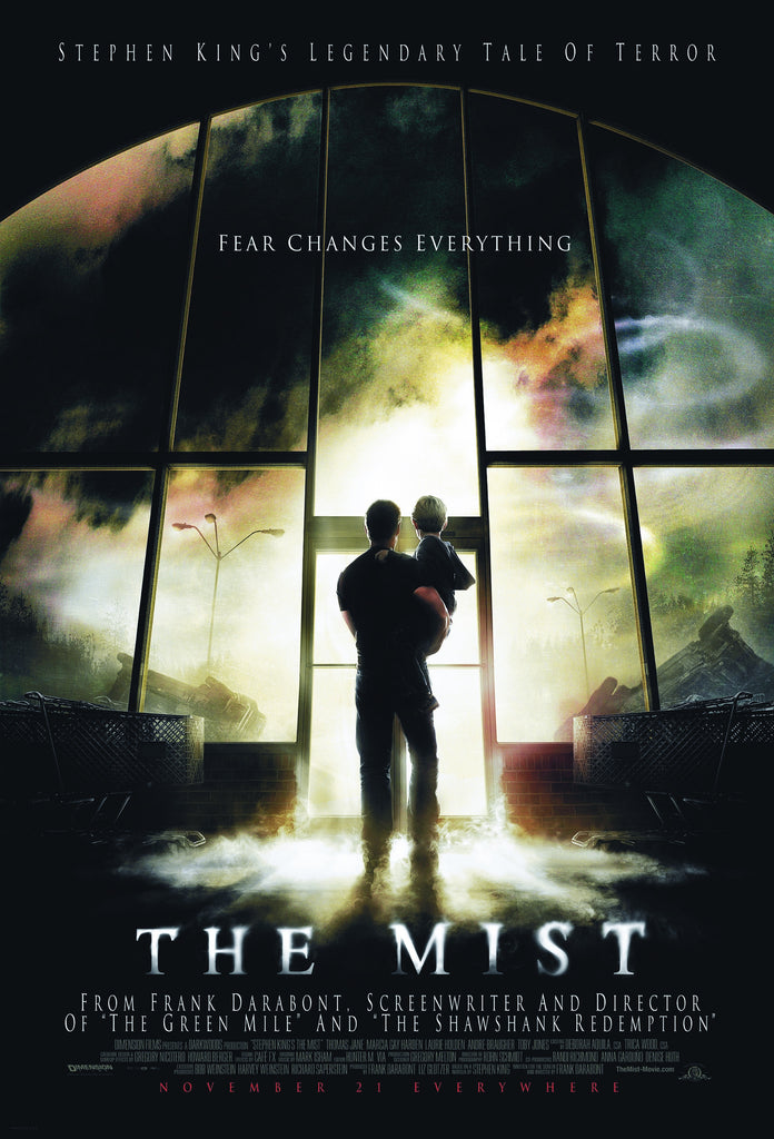 An original movie poster for the Stephen King film The Mist