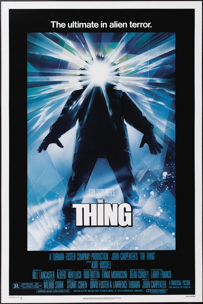 An original cinema / movie poster for the film The Thing