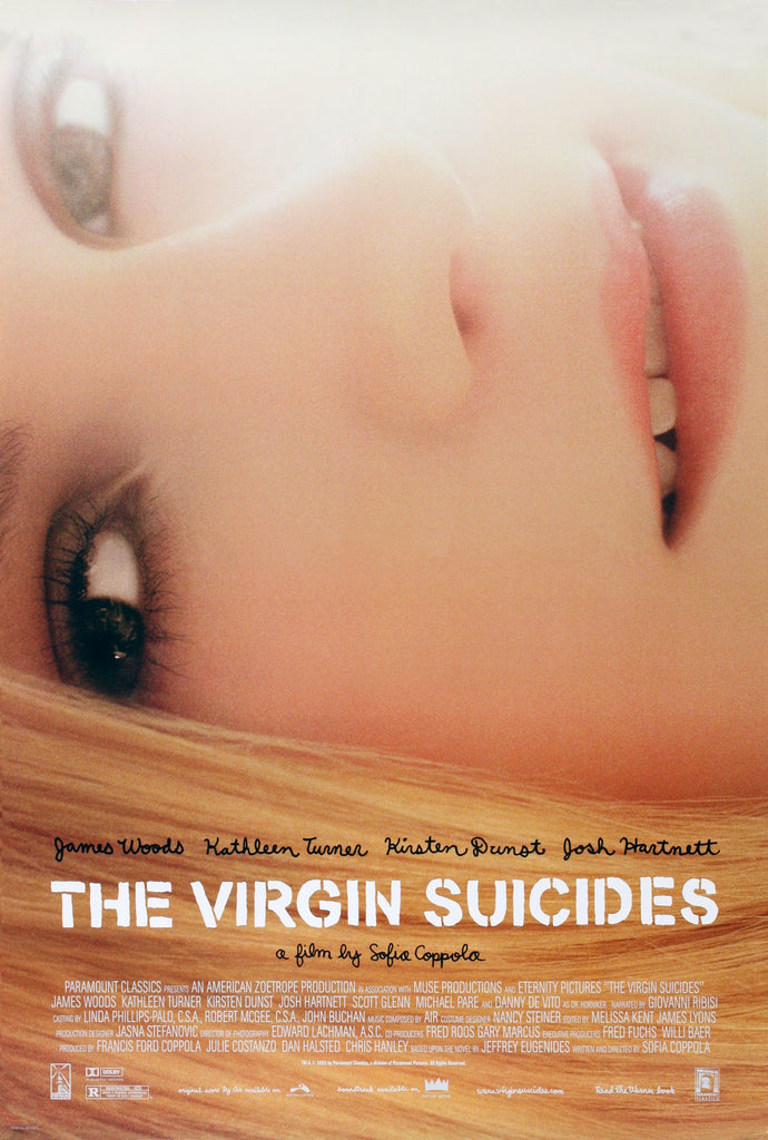 An original movie posters for the film The Virgin Suicides