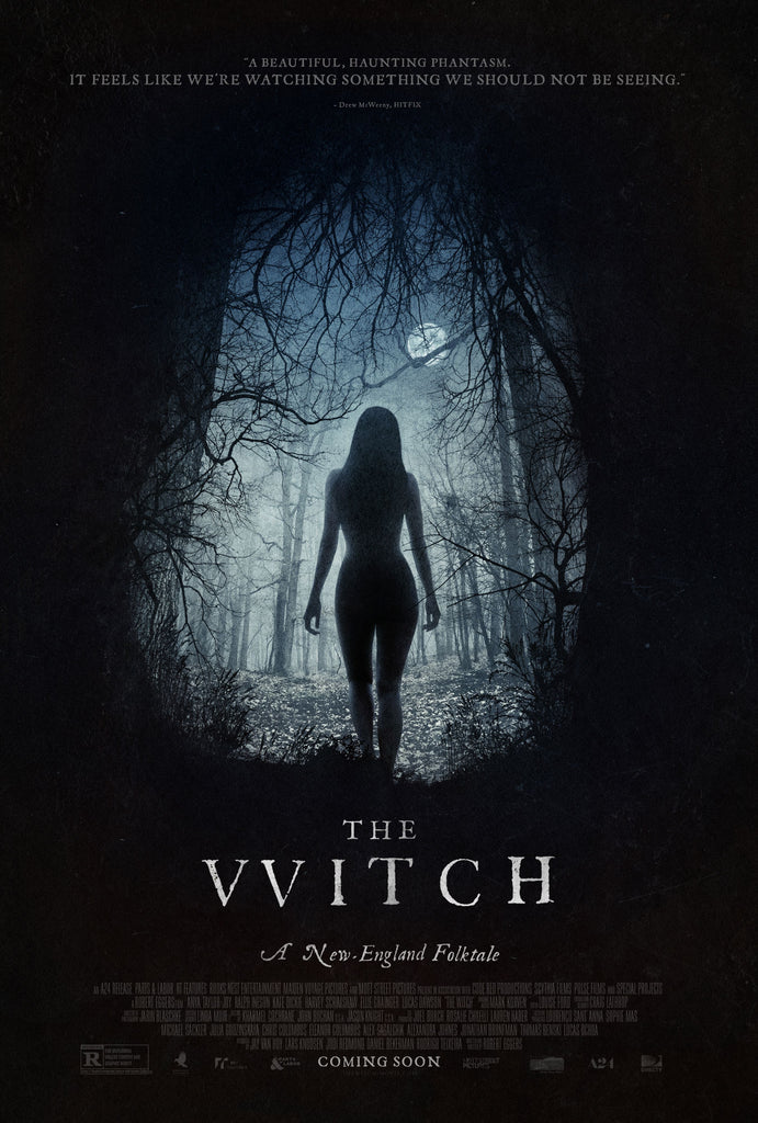 An original movie poster for the film The Witch