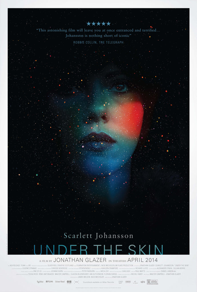 An original cinema / movie poster for the film Under The Skin