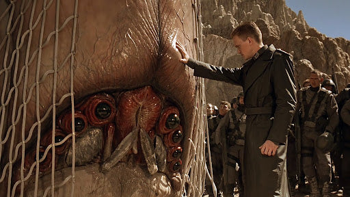 The Arachnids in Starship Troopers