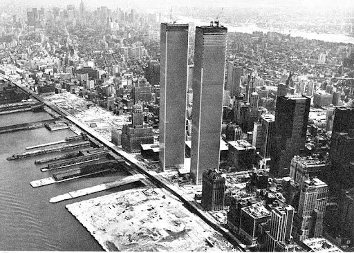 A photos of the New York World Trade Centre / Twin Towers