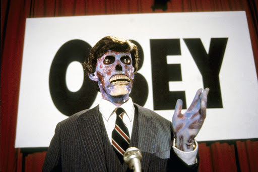 The Blue Aliens from They Live (1988)