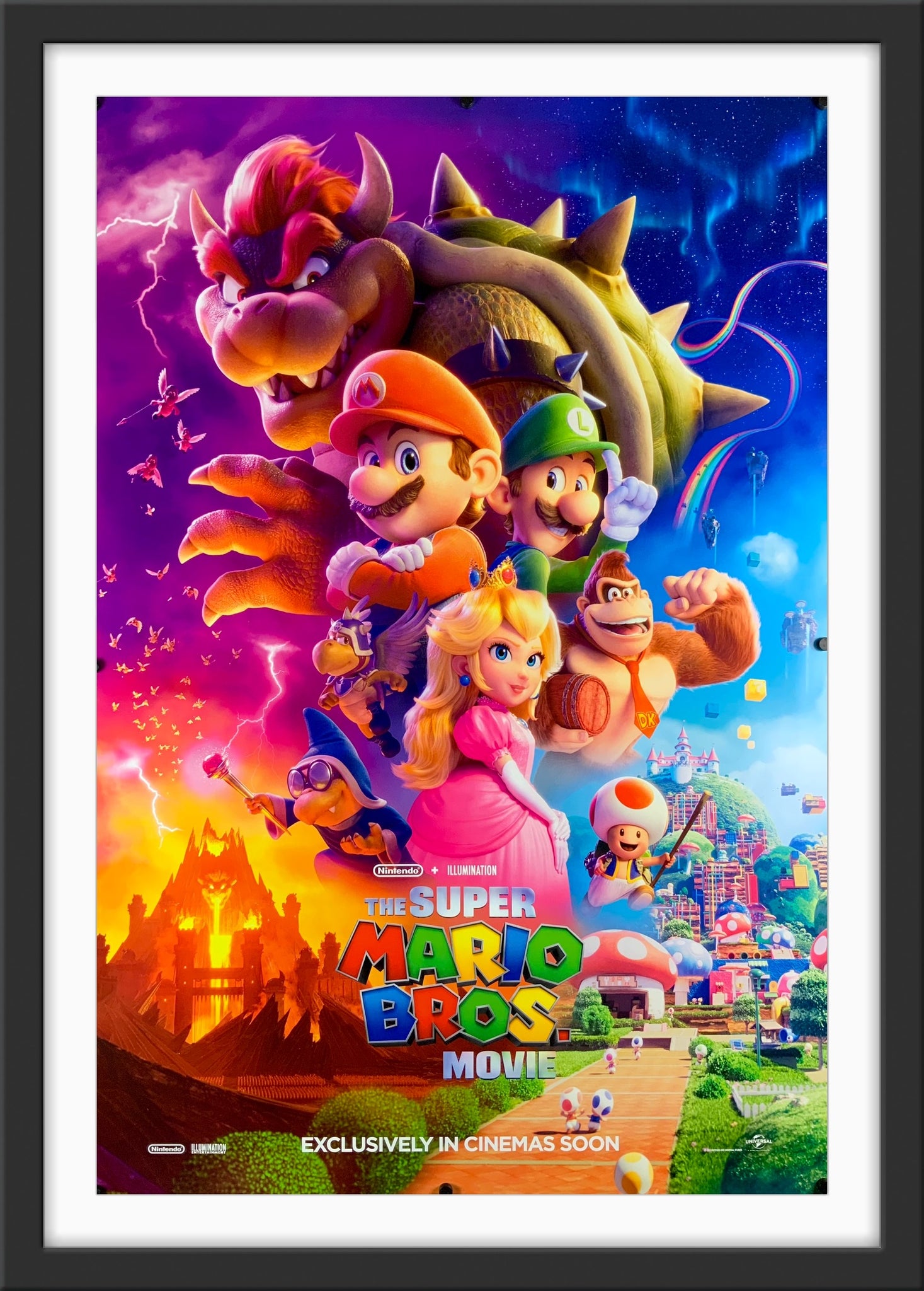Super Mario Bros Movie Poster Gifts For Mario Lovers Happy Place For ...