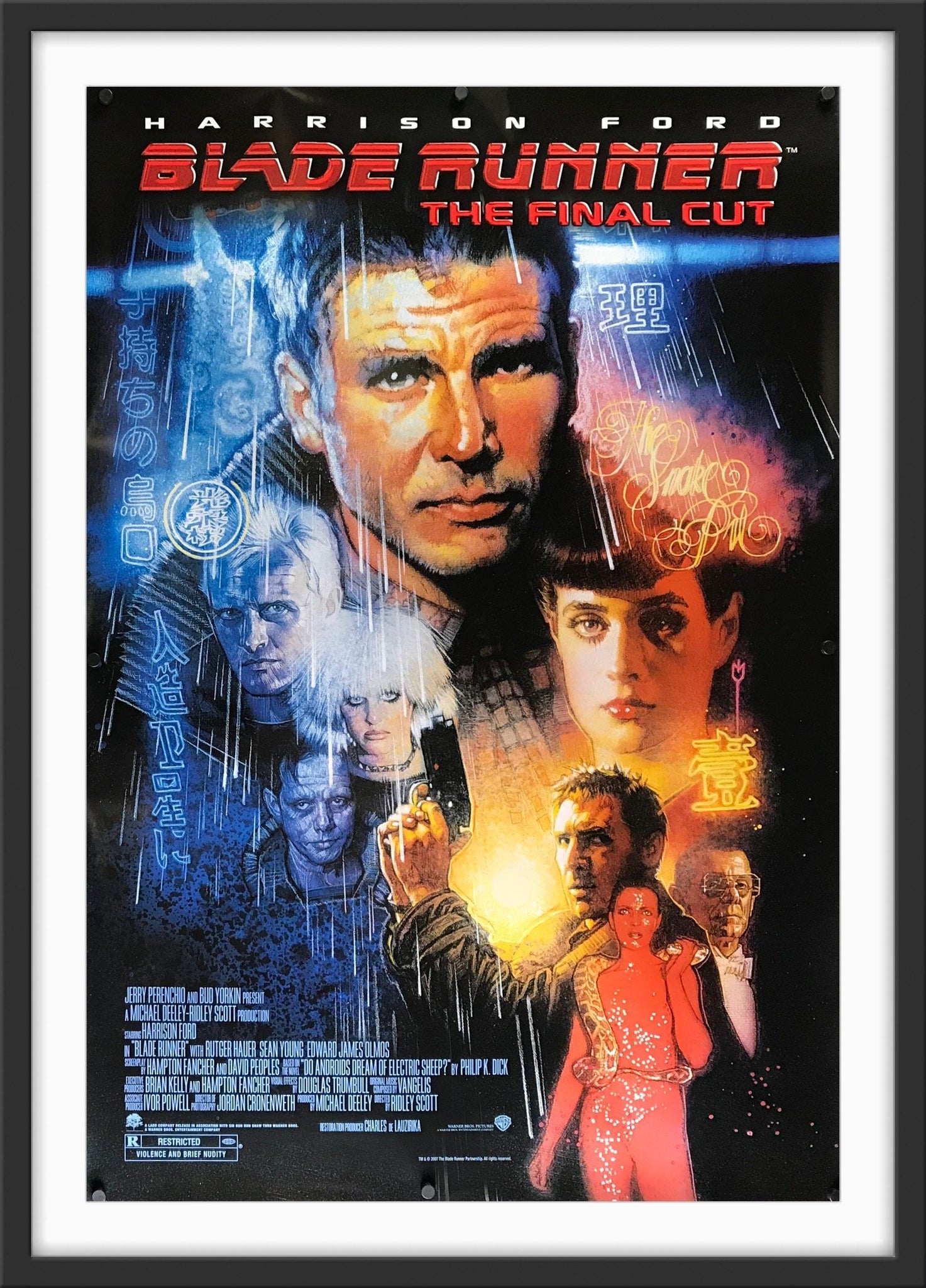 Blade Runner 1982 Original Movie Poster Art Of The Movies