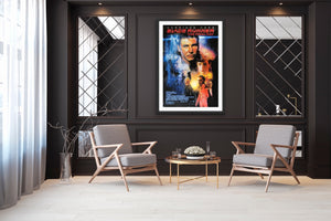 An original movie poster for the Ridley Scott film Blade Runner / Bladerunner