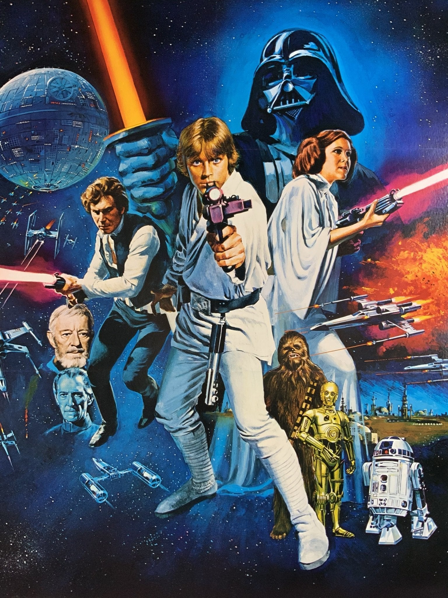 Star Wars - 1977 - Original Movie Poster - Art of the Movies