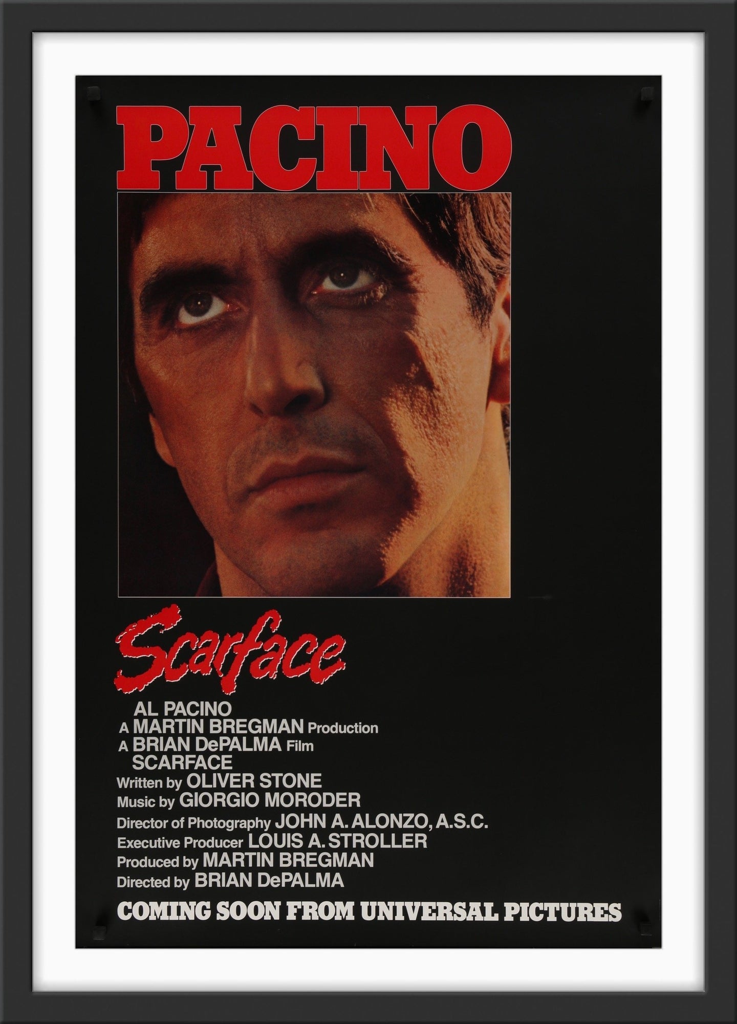 scarface movie poster 1983