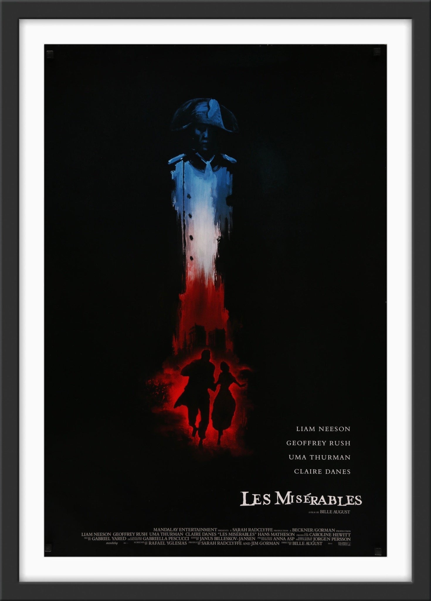 Les Miserables 1998 Original Movie Poster Art Of The Movies