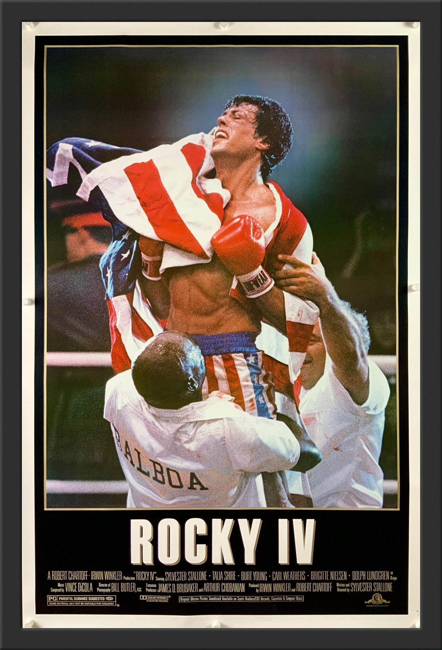 rocky 4 1985 poster