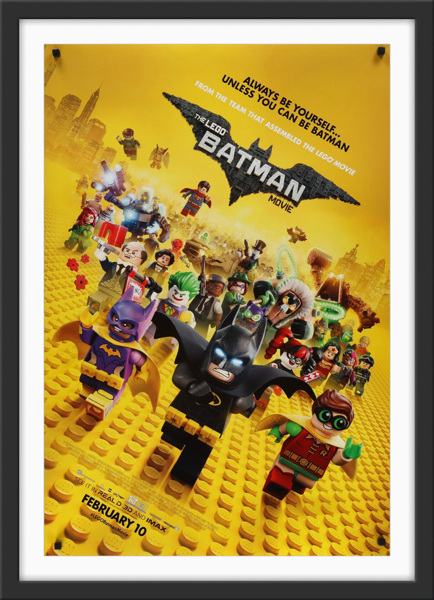 The Lego Batman Movie - 2017 - Original Poster – Art of the Movies