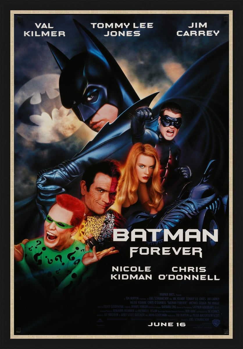 Batman Forever - 1995 - Original Movie Poster - Art of the Movies