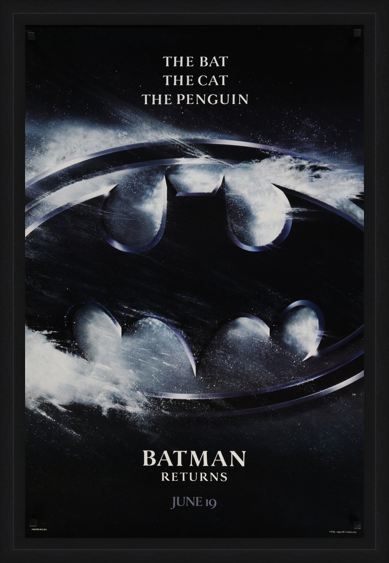 Batman Returns - 1992 - Original Movie Poster – Art of the Movies